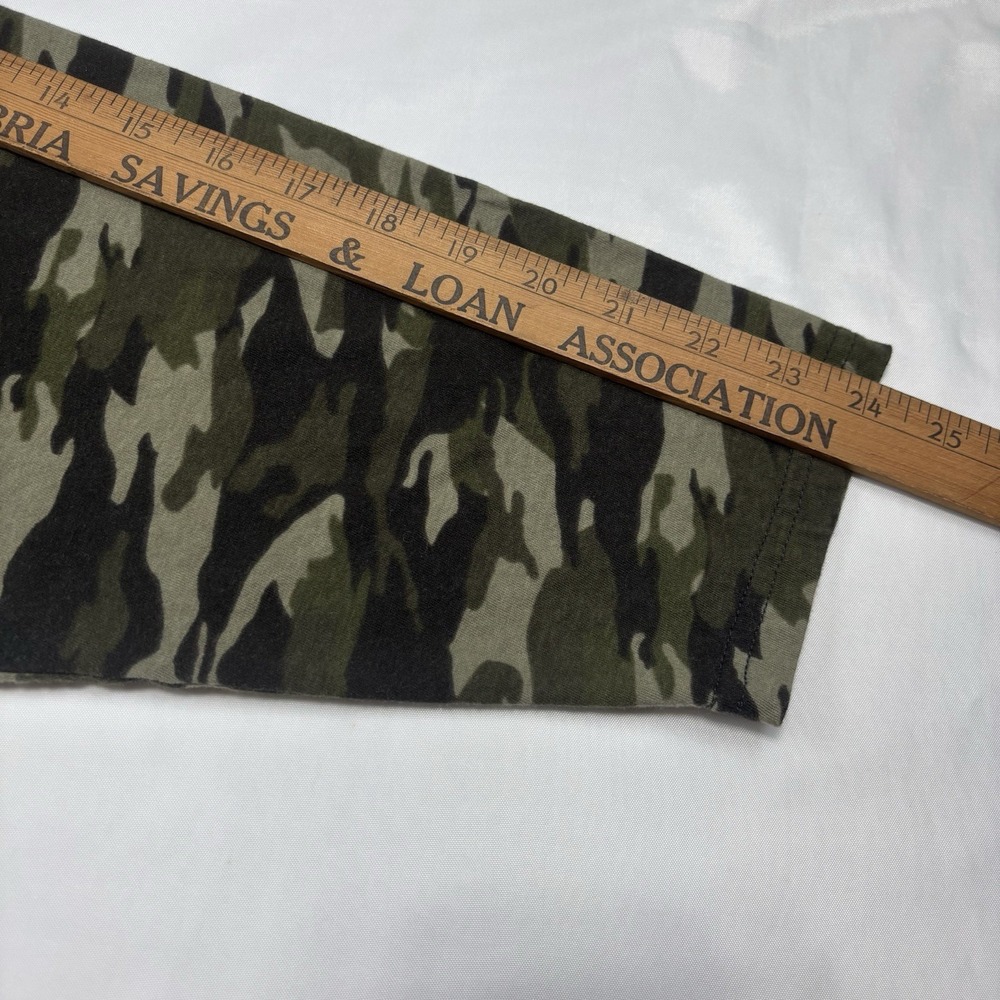 Baseball Shirt Women's XL White & Camo Sleeves "Sip Me Baby One More Time" - Picture 8 of 8